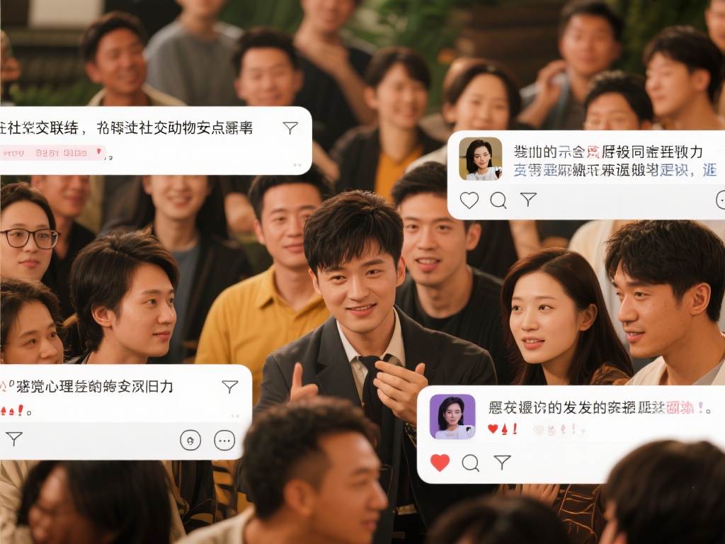 其次是社交联结。作为社交动物，我们借由同